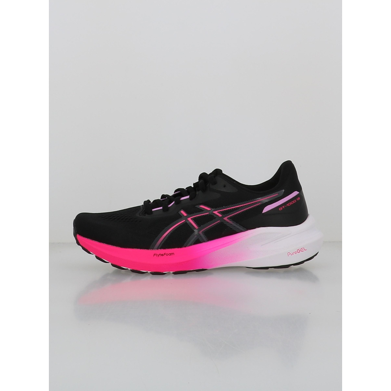 Chaussures de running GT-1000 13 noir rose femme - Asics