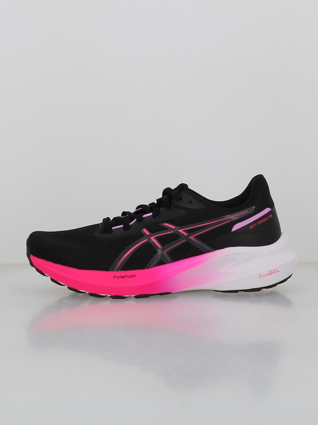 Chaussures de running GT-1000 13 noir rose femme - Asics