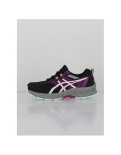 Chaussures de trail pre venture 9 gs noir violet enfant - Asics