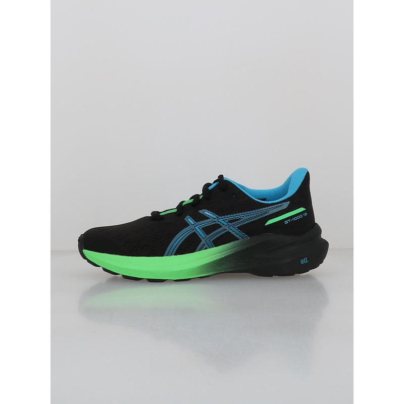 Chaussures de sport GT-1000 13 gs noir vert enfant - Asics