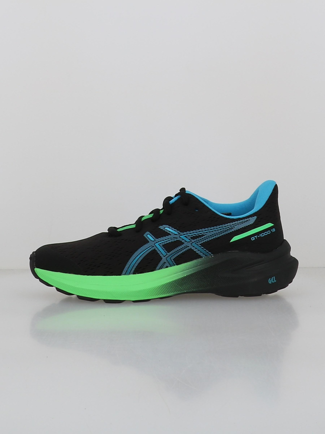 Chaussures de sport GT-1000 13 gs noir vert enfant - Asics