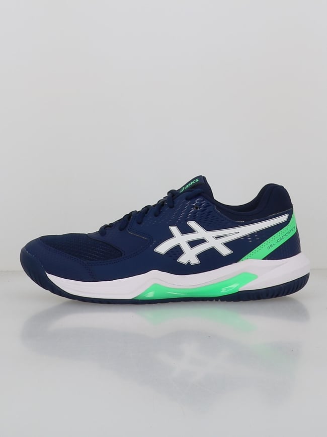 Chaussures de tennis gel dedicate 8 bleu marine homme - Asics