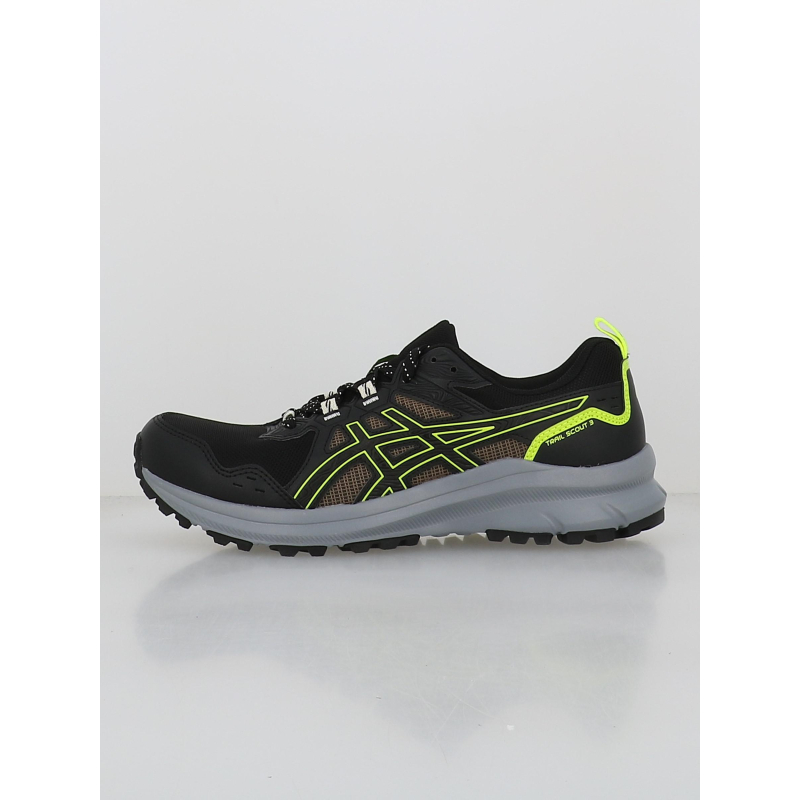 Chaussures de running trail scout 3 noir fluo homme - Asics