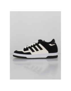 Baskets rapid court low blanc et noir homme - Adidas