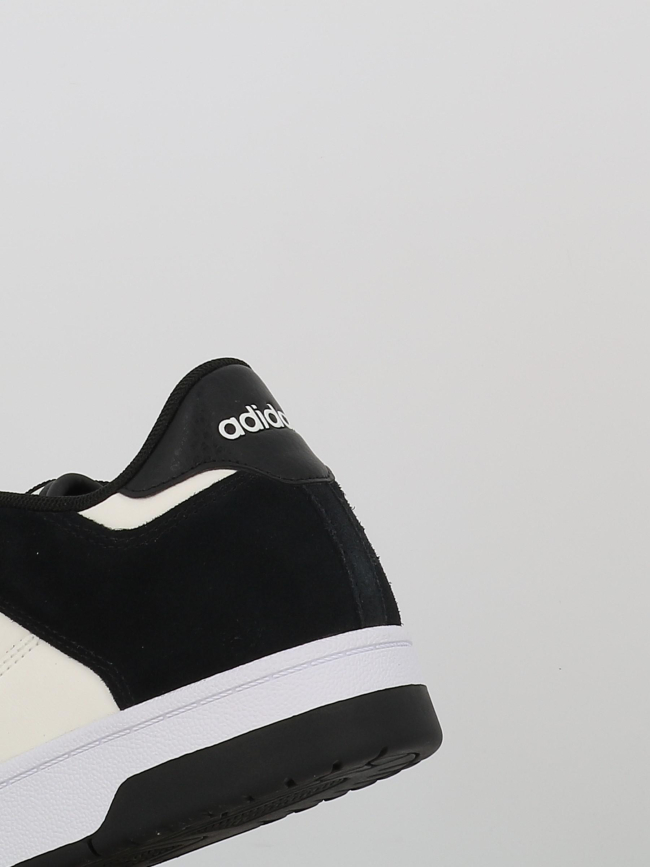 Mens adidas shoes black and white online