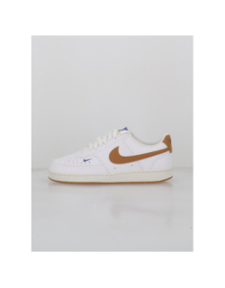 Basket court vison low next nature blanc et marron femme - Nike