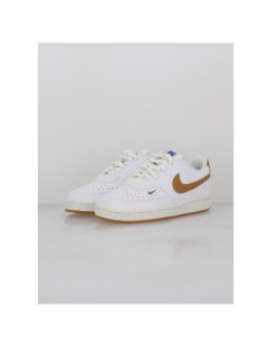 Basket court vison low next nature blanc et marron femme - Nike