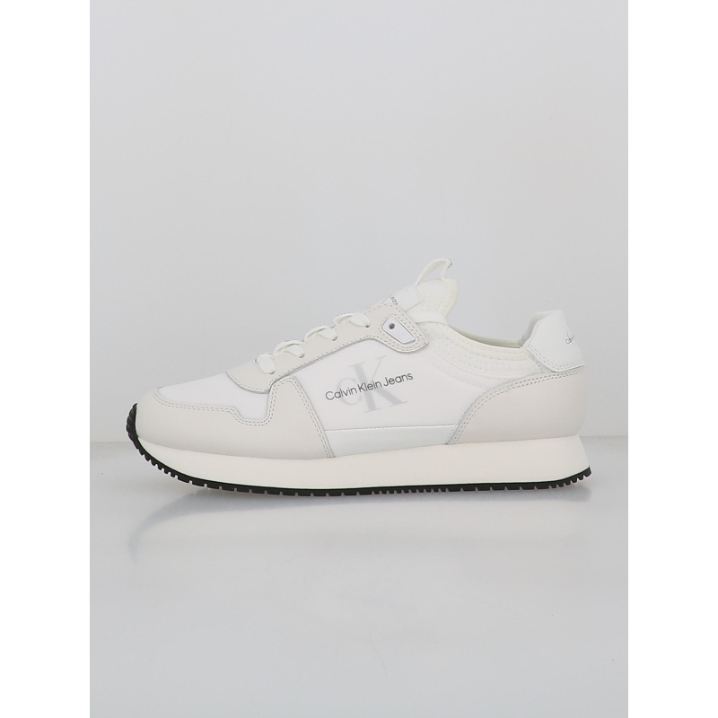 Baskets retro runner blanc homme - Calvin Klein Jeans