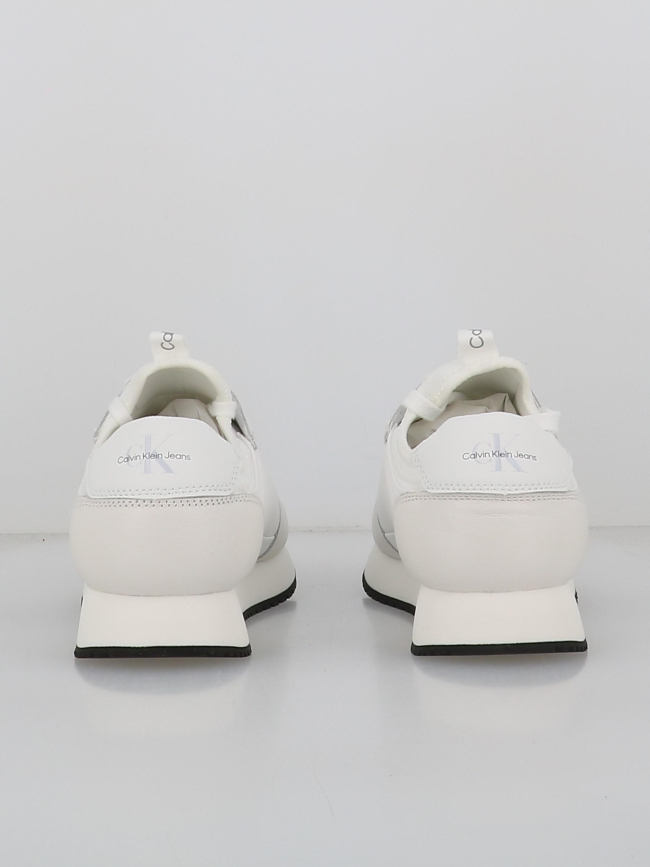 Baskets retro runner blanc homme - Calvin Klein Jeans