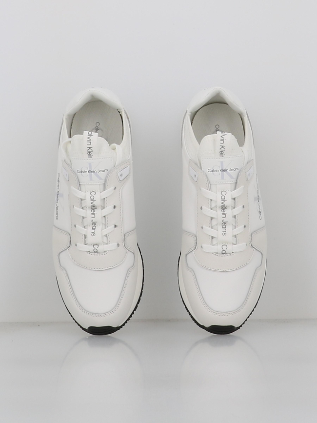 Baskets retro runner blanc homme - Calvin Klein Jeans