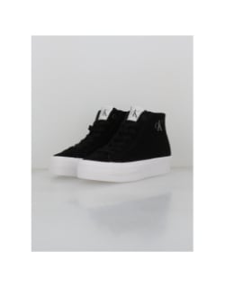 Baskets montantes vulc plaform noir femme - Calvin Klein Jeans