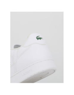 Baskets t-clip set uni blanc homme - Lacoste