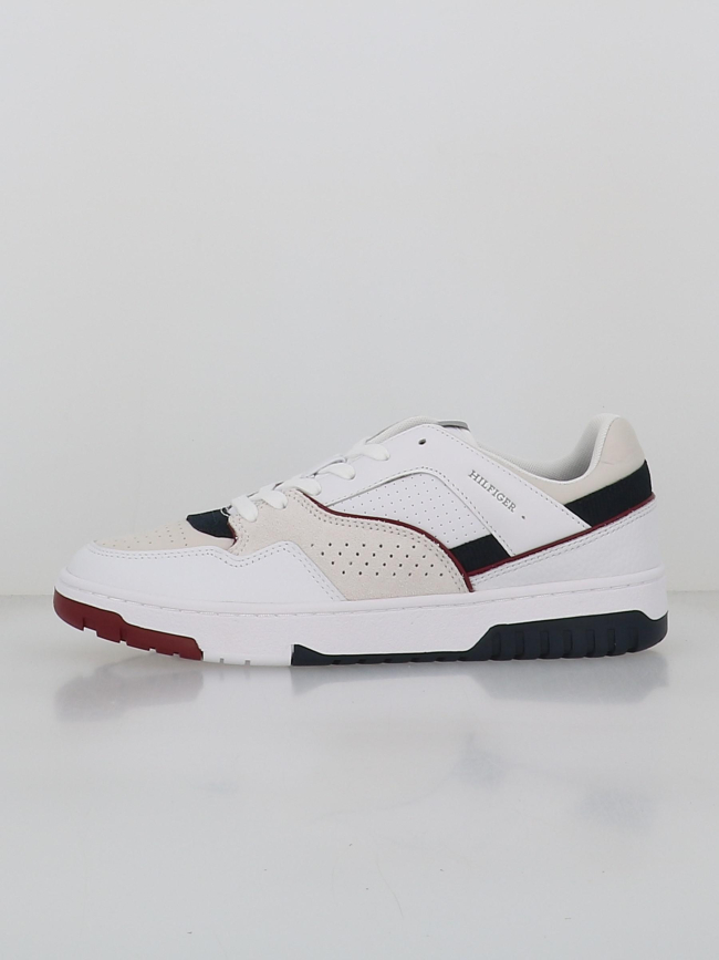 Baskets en cuir modern str blanc homme - Tommy Hilfiger