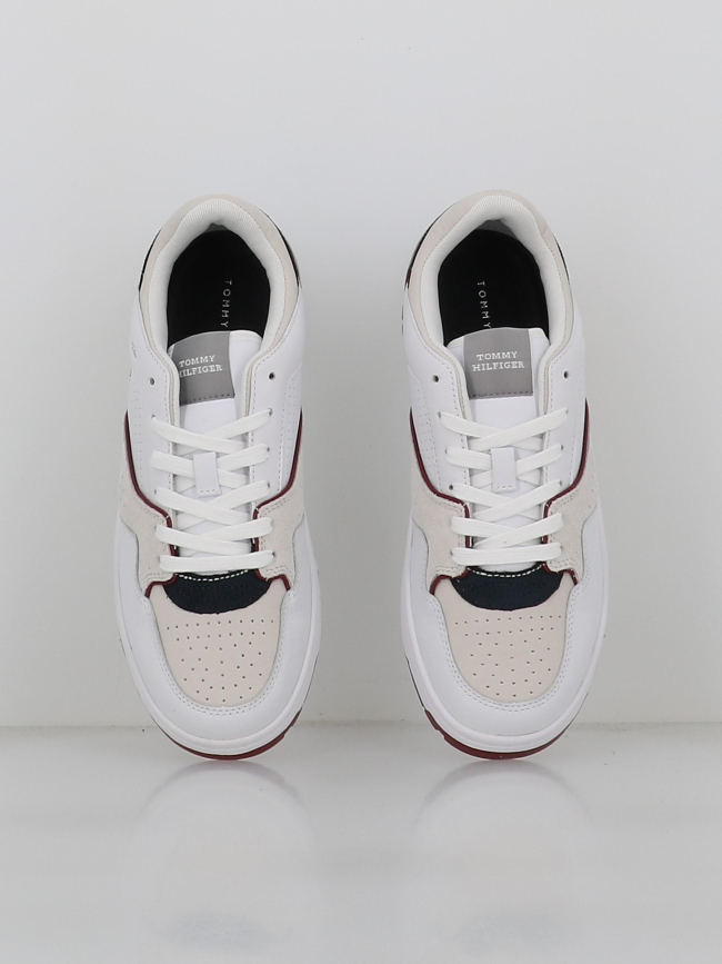 Baskets en cuir modern str blanc homme - Tommy Hilfiger