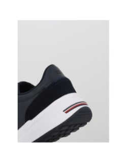 Baskets en cuir faston lth bleu marine homme - Tommy Hilfiger