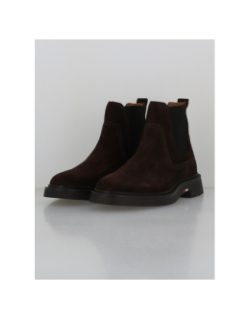 Boots en cuir suédé marron homme - Tommy Hilfiger