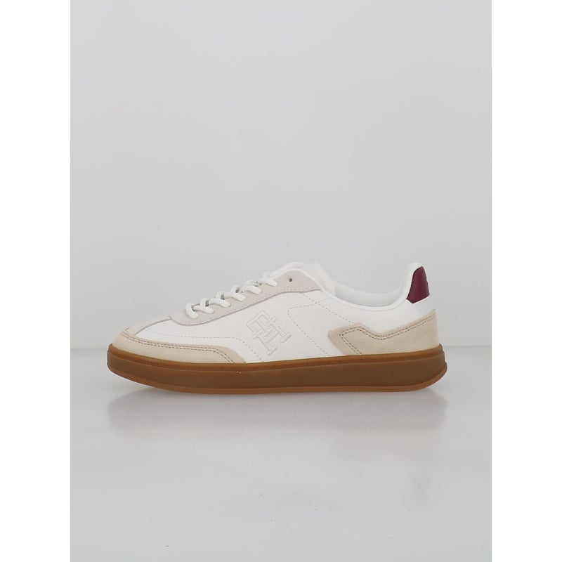 Baskets heritage court blanc femme - Tommy Hilfiger