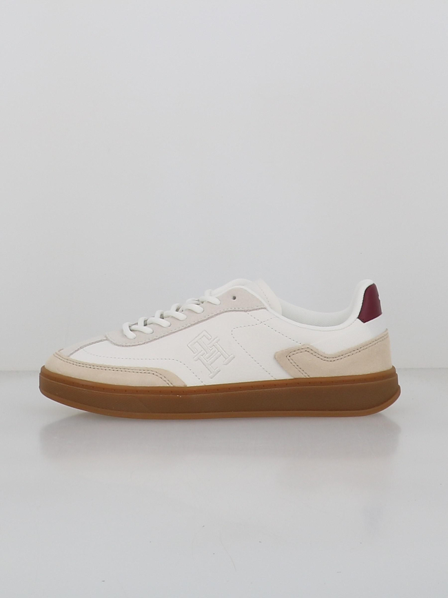 Baskets heritage court blanc femme - Tommy Hilfiger