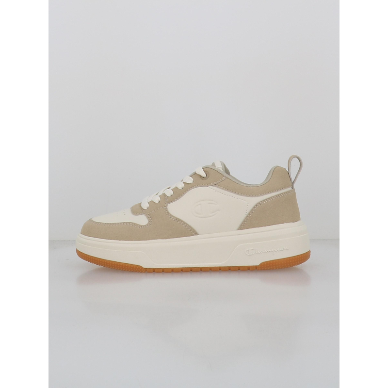 Baskets rebound lite beige femme - Champion