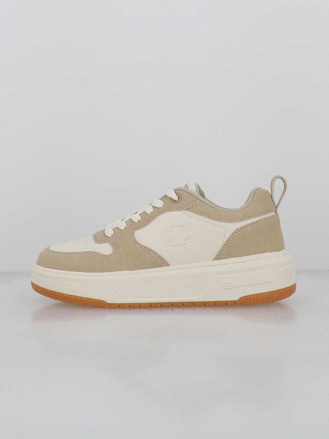 Baskets rebound lite beige femme - Champion