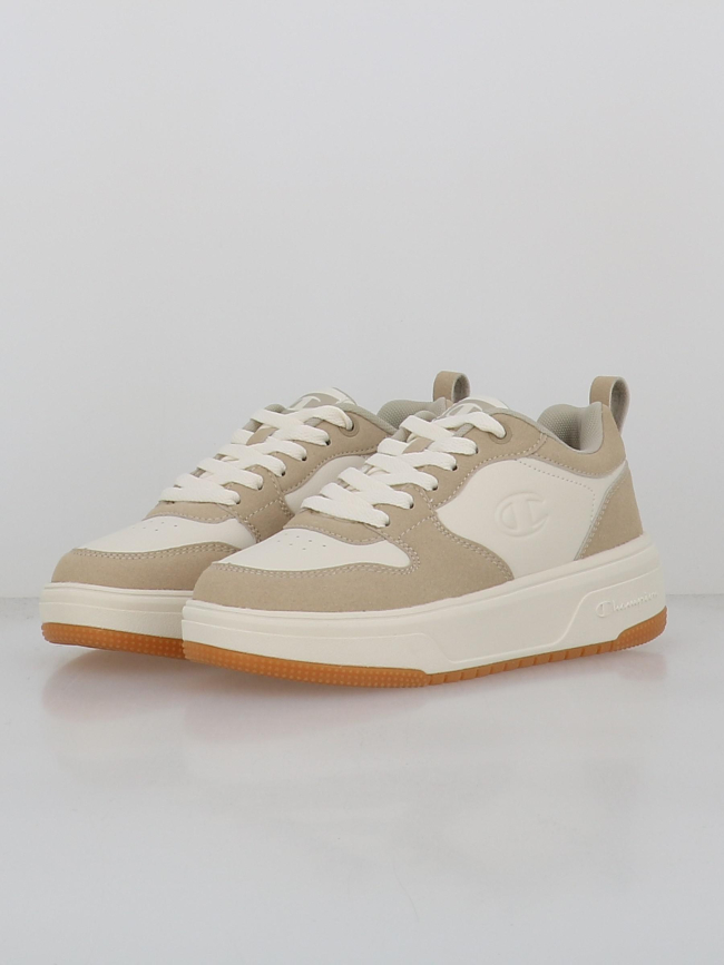 Baskets rebound lite beige femme - Champion