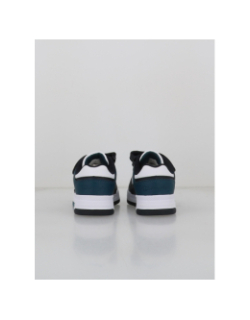 Baskets à scratch rebound heritage noir bleu enfant - Champion