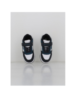 Baskets à scratch rebound heritage noir bleu enfant - Champion