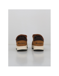 Baskets a scratch rebound low cord marron enfant - Champion