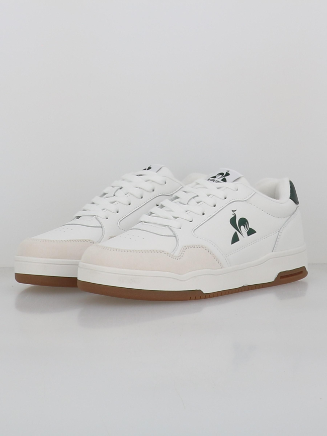 Baskets lcs master optical blanc et vert homme - Le Coq Sportif