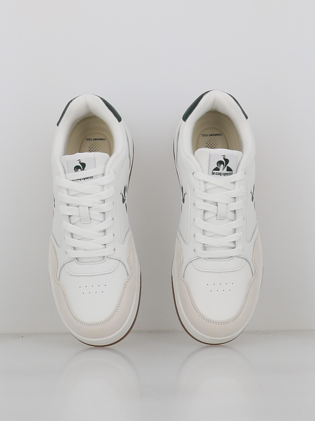 Baskets lcs master optical blanc et vert homme - Le Coq Sportif