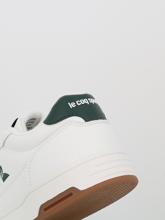 Baskets lcs master optical blanc et vert homme - Le Coq Sportif