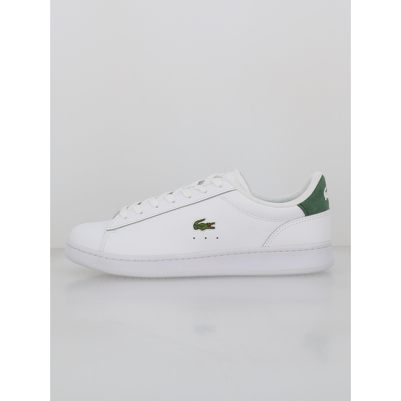 Baskets carnaby blanc vert homme - Lacoste