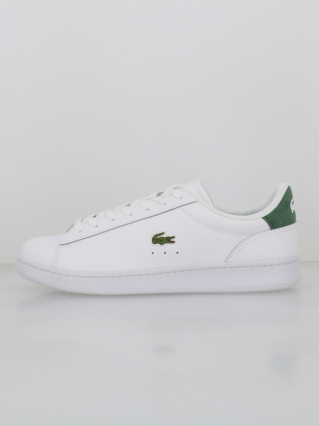 Baskets carnaby blanc vert homme - Lacoste