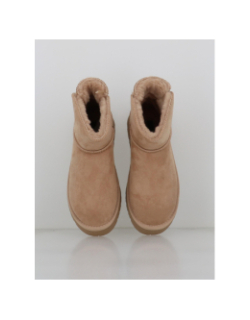 Boots fourrées beige femme - Xti