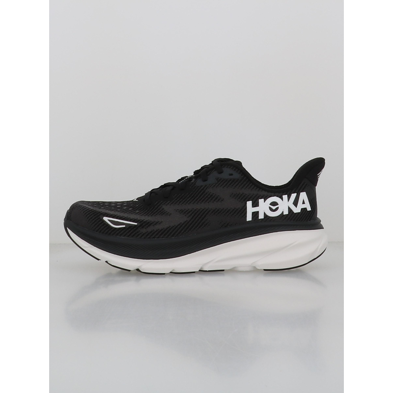 Chaussures de running clifton 9 noir homme - Hoka