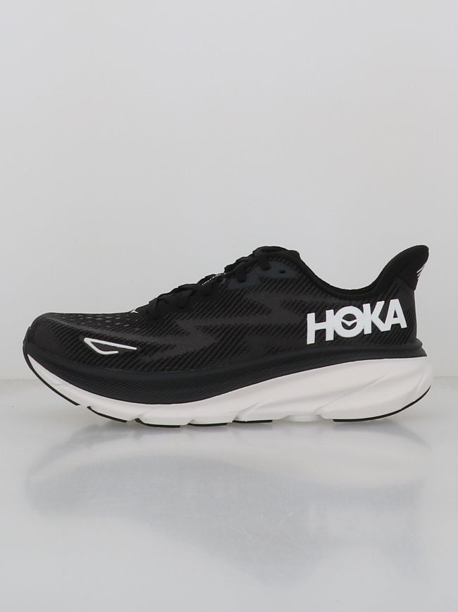 Chaussures de running clifton 9 noir homme - Hoka