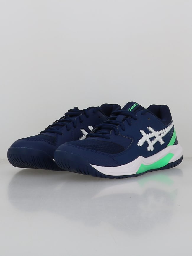 Chaussures de tennis gel dedicate 8 gs bleu enfant - Asics