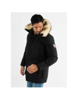 Blouson parka mario noir homme - Paragoose