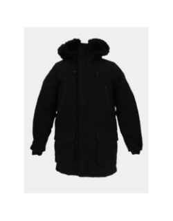 Blouson parka d'hiver mario noir homme - Paragoose