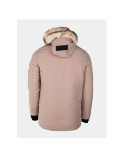 Blouson parka d'hiver mario beige homme - Paragoose