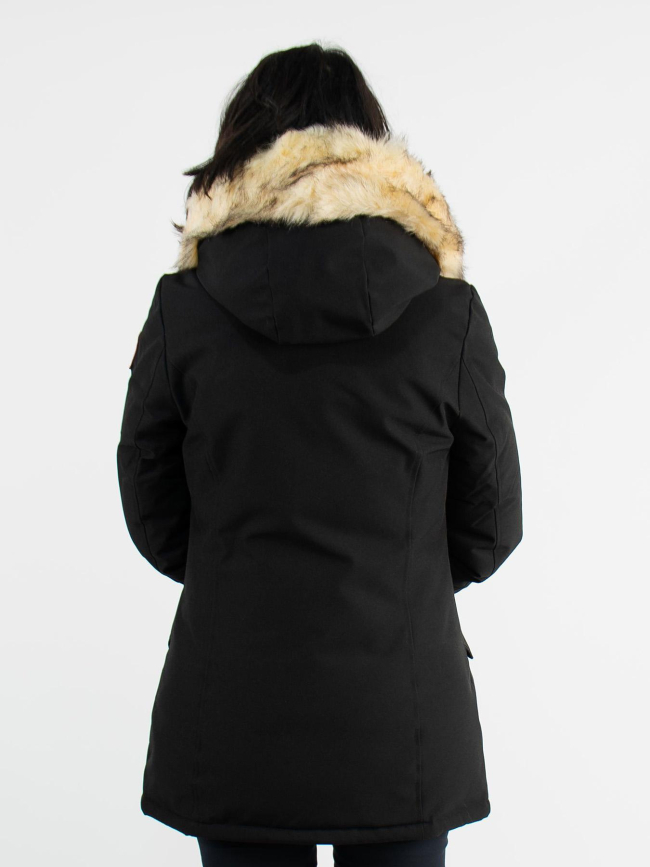 Blouson parka nina noir femme - Paragoose