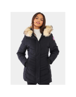 Doudoune parka ginette noir femme - Paragoose