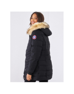 Doudoune parka ginette noir femme - Paragoose