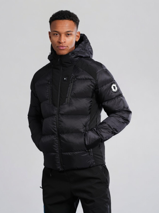 Doudoune chauffante minnesota noir homme - Comme Des Loups