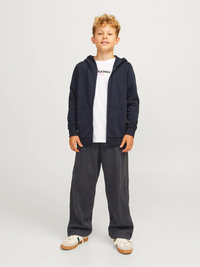 Pantalon chino alex worker winter gris enfant - Jack & Jones