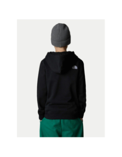 Sweat à capuche drew peak noir enfant - The North Face