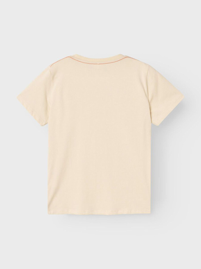 T-shirt à manches courtes oklokken beige garçon - Name It