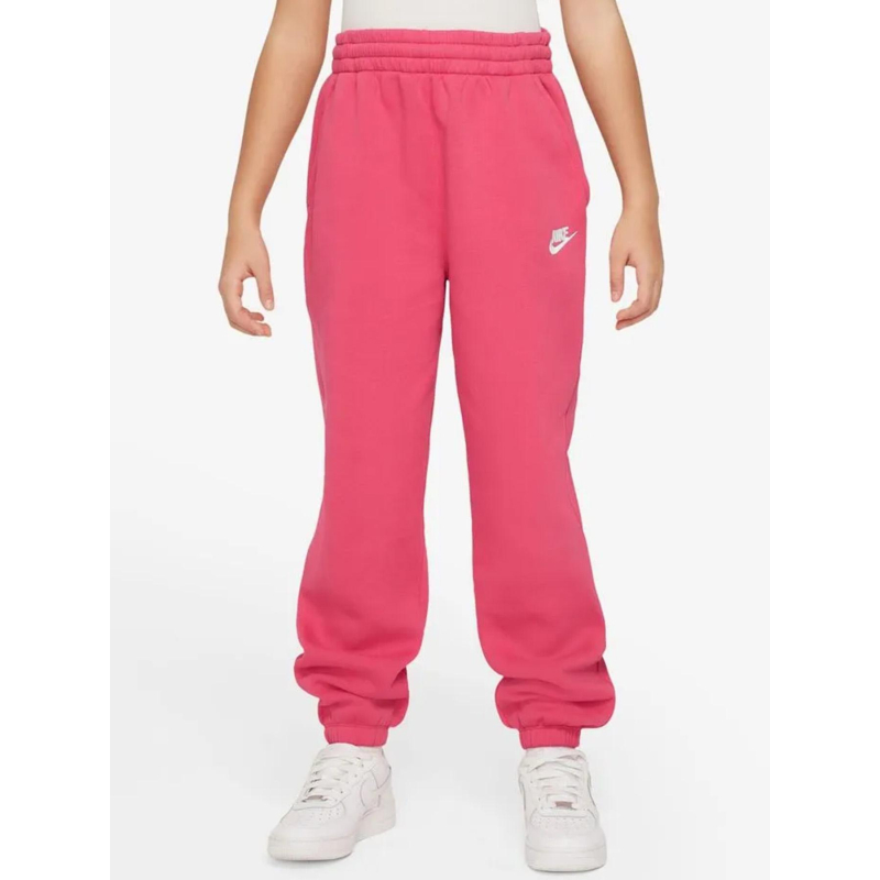 Pantalon de jogging club fleece loose fit rose fille - Nike