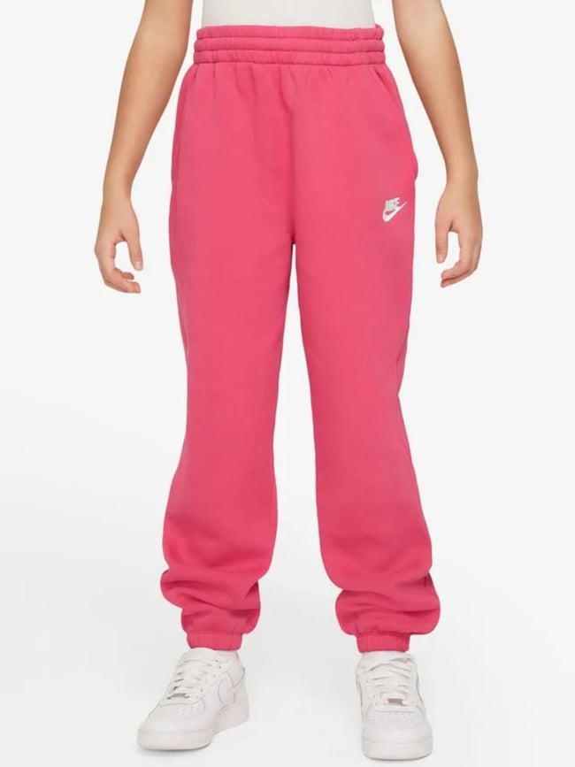 Pantalon de jogging club fleece loose fit rose fille - Nike