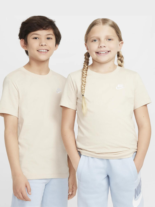 T-shirt nsw futura beige enfant - Nike